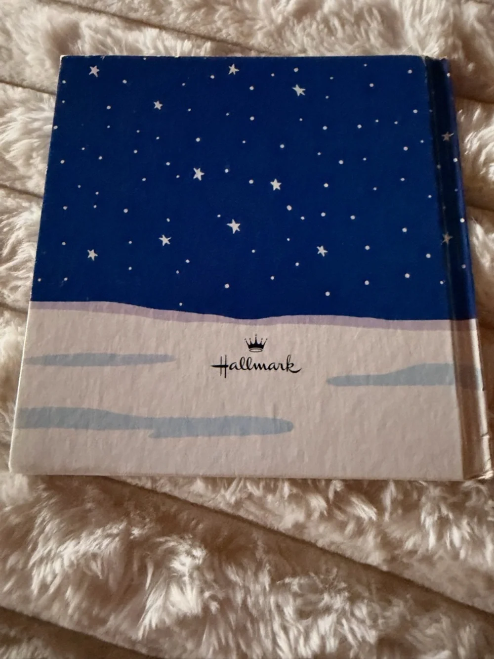 Hallmark Peanuts Christmas Hardcover - Blue Cover with Green Tree